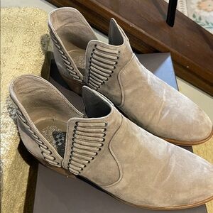 Vince Camuto Gray Ankle Boots